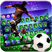 Football Superstar Glitter Keyboard Theme  Icon