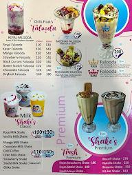 Cream Chills menu 2