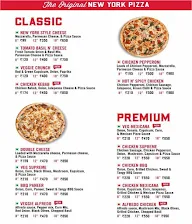 Sbarro menu 1