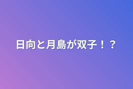 日向と月島が双子！？