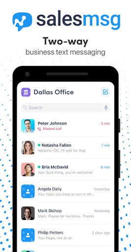 Screenshot Salesmsg - Business Texting