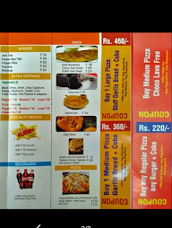 Khanna's Hot Pizza menu 2