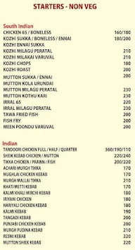 Food Shore menu 1