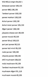 Chowringhee Rolls & Kabab menu 4