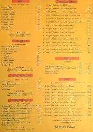 Los Amigo's Cafe menu 5