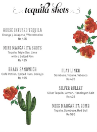 Miss Margarita menu 7