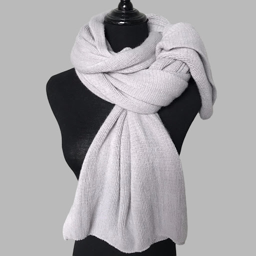 Title 8, Ladies Scarf Warm Winter Solid Color Cashmere