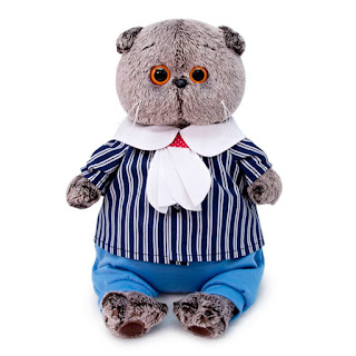 Мягкая игрушка Басик в морском костюме 22 см Budi Basa за 1 490 руб.
