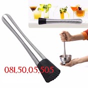 Chày Bar Dầm Pha Chế - Chày Dầm Hoa Quả Chày Dầm Mojito Chất Liệu Inox Siêu Bền - Dụng Cụ Nghiền Siêu Bền