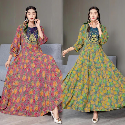 Title 8, Fashion Personalized Ethnic Style Cotton Dress