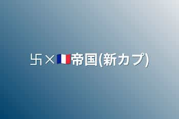 卐×🇫🇷帝国(新カプ)