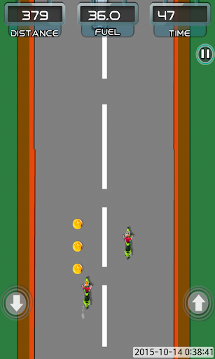 Moto racing rider game