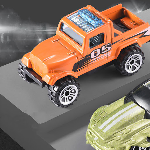 Title 3, Childrens Alloy Car High-grade Gift Box Set. A...