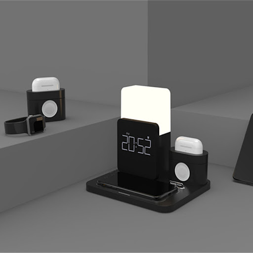 Title 5, 3 in 1 Multi function Qi Wireless Charger Stand...