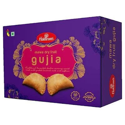 Haldiram's Haldiram Mawa Dry Fruit Gujia - 400 gm