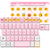 Retro Pink Emoji Keyboard Skin icon