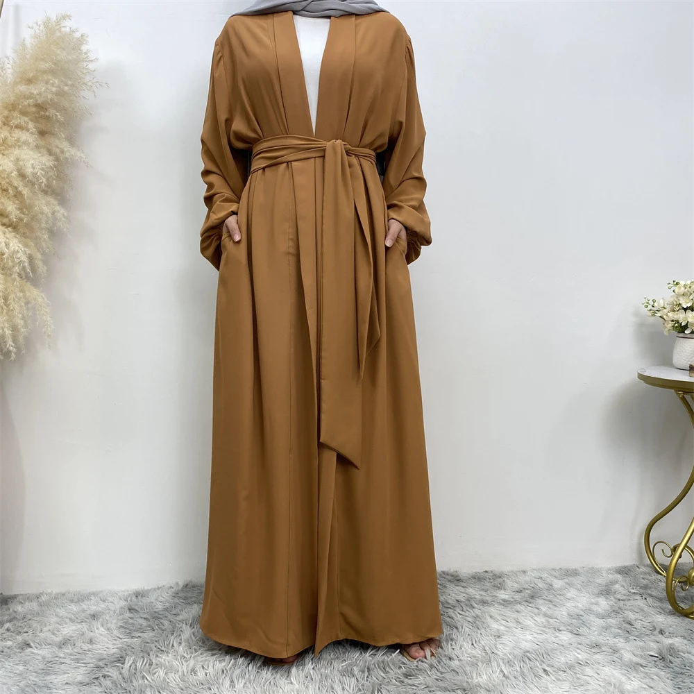 Title 7, Robe-Cardigan à Lacets, avec Poignets et Poches...