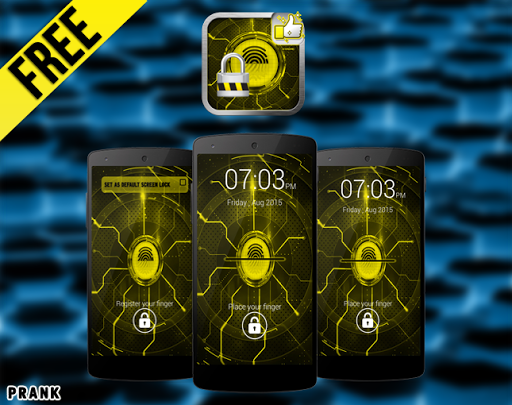 Fingerprint Lock Screen Prank