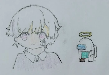 初兎ちゃんイラスト描いて見た