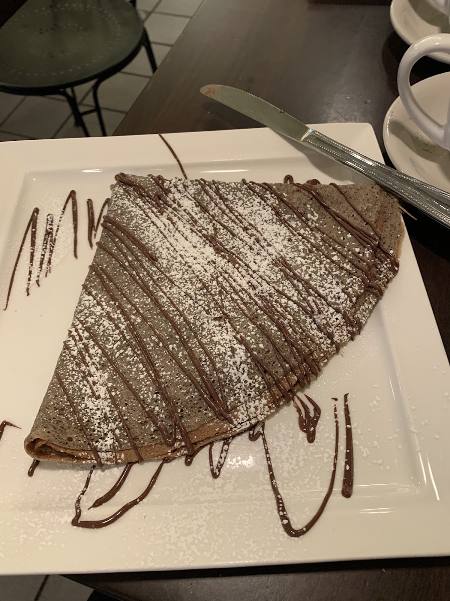 Nutella crepe