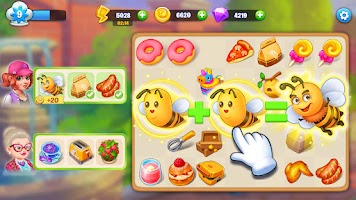 Merge Cooking: Restaurant Game Screenshot