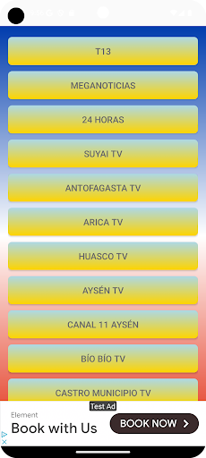 Screenshot Chile TV en Vivo