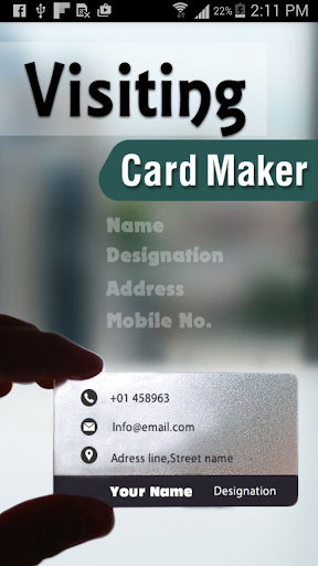 Visiting Card Maker