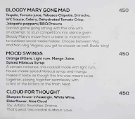 Sky bar menu 6