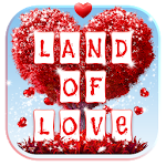 Cover Image of Tải xuống Land of Love Bàn phím hoạt hình + Hình nền động 3.11 APK