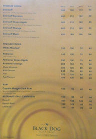 Hotel Maharaja menu 3