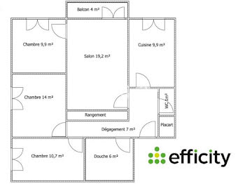 appartement à Mont-Saint-Aignan (76)