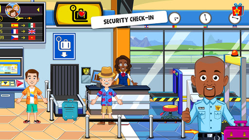 Screenshot My Town Airport games for kids