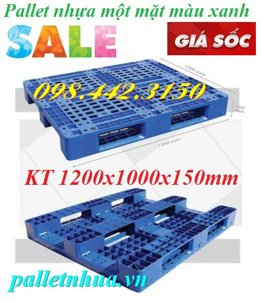 Pallet nhựa cao 15cm giá rẻ