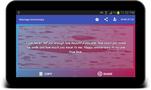 Marriage Anniversary Status and SMS Collection