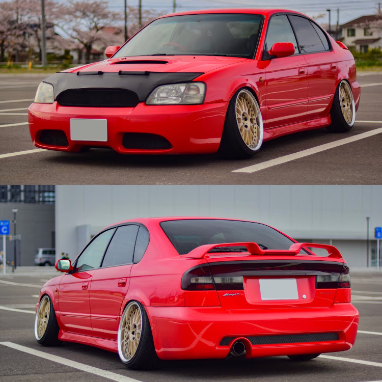 レガシィB4のホイール交換・フルアーム・DIY・レガシィB4に関するカスタム事例の投稿画像2枚目