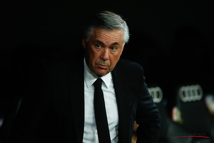 Carlo Ancelotti charge ses joueurs après la défaite du Real