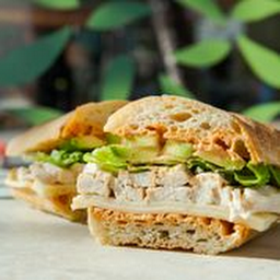 Half Chipotle Chicken Avocado Sandwich