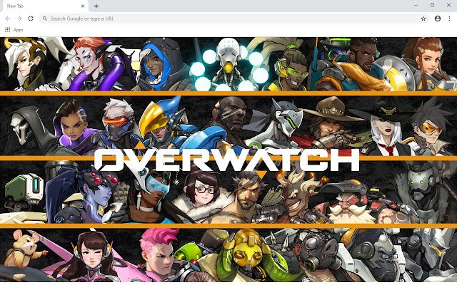 Overwatch Wallpapers and New Tab