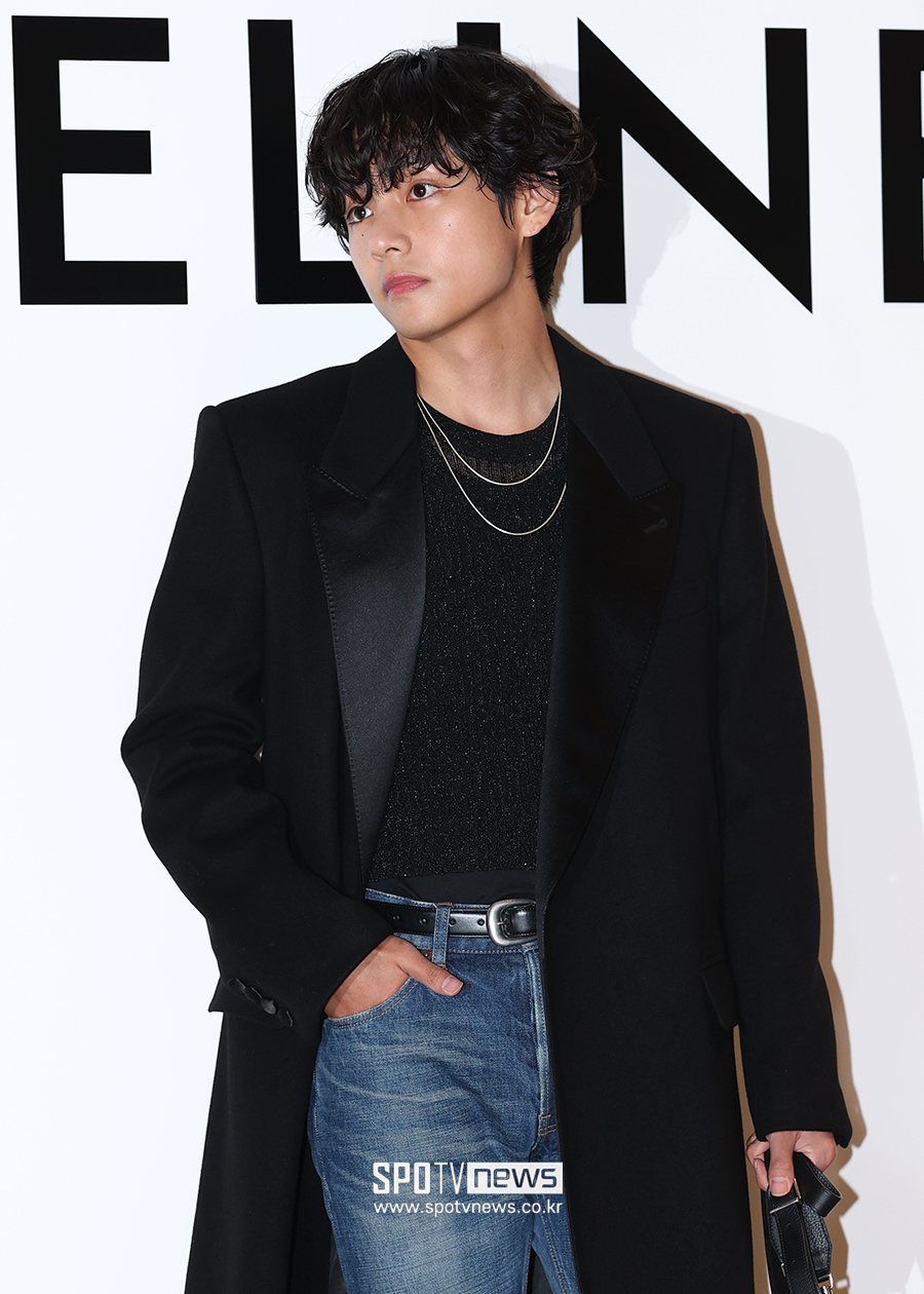 BTS's V (Kim Taehyung) tops trends worldwide as he attends CELINE's Pop-Up  Store in Seoul as his first official activity as Global Ambassador