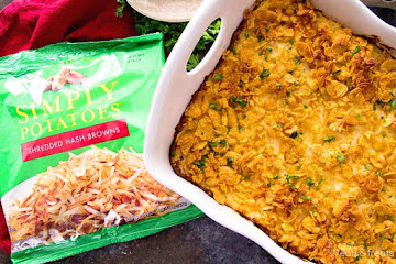 Cheesy Hash Brown Chicken Casserole