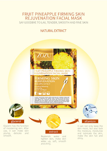 Title 8, Fruit Flavor Facial Mask Hydrating Moisturizing...