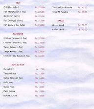 Annapurna Restaurant menu 4