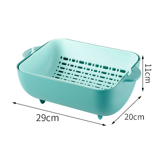 Title 4, Household Fruit Washing Tray Rice Cleaner Plast...