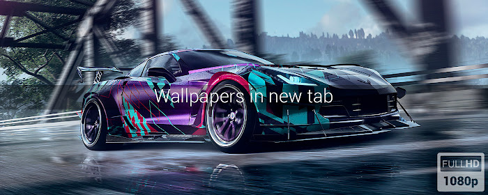 Chevrolet Corvette Wallpapers New Tab marquee promo image