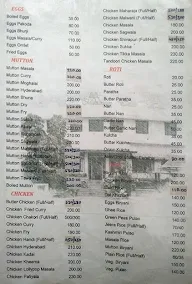 Hotel Muktangan menu 4