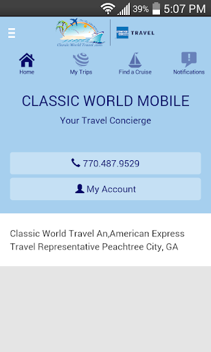 Classic World Travel Mobile