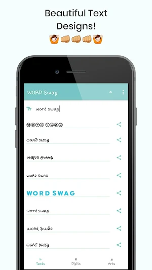 Word Swag - Stylish Text Maker screenshot 0