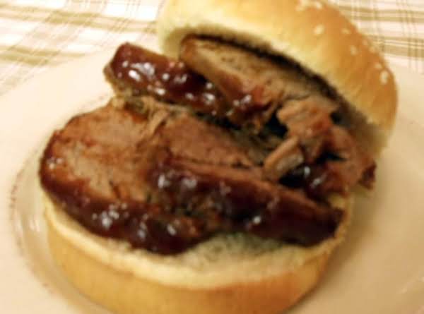 OKLAHOMA STYLE BRISKET SANDWICHES_image