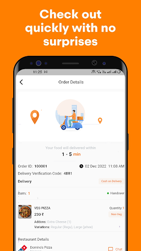 Screenshot ZeeFoods: Food Delivery App