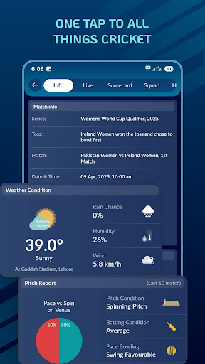 Screenshot CricMoz Cricket Live Line